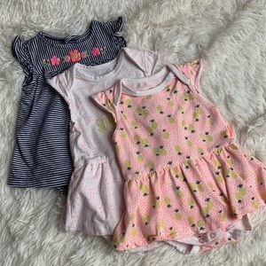 Carter’s/Hema Baby Girl Bodysuit Dress Bundle
